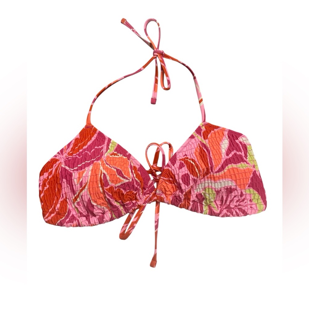 Old Navy Pink and Orange Bikini Top